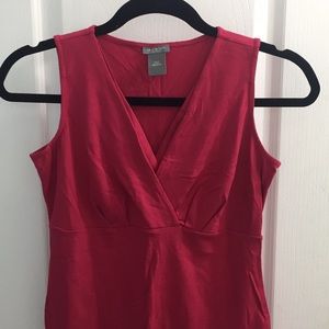 Ann Taylor Deep V neck Top